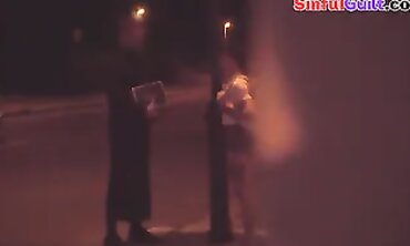 Tattooed Euro Babe Gets Publicly Fucked in a Van