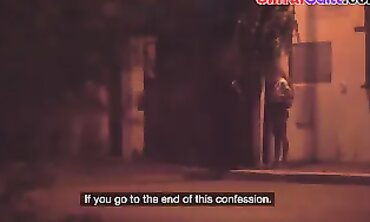 Tattooed Euro Babe Gets Publicly Fucked in a Van