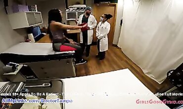 Lilly Halls Obgyn Check-up By Doc Tampa Nurse Lilith Rose Caught