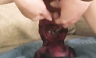 RedBagProductions Behind the Scenes: Solo Milf Fisting & Squirt