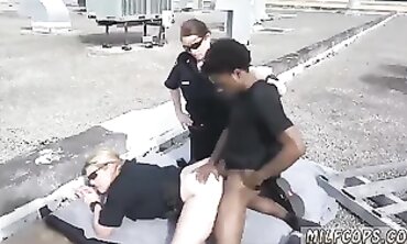 Blonde MILF Strokes Hairy Pussy and Gives Handjob
