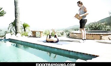 Gymnast Alexia Anders Gets Rough Training