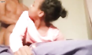 Hot African Lovers in Passionate Doggystyle Action