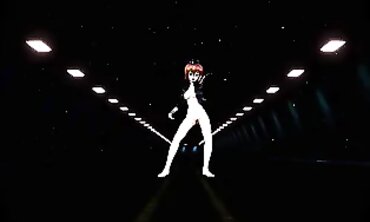MMD Maho Nishizumi Gets Roughly Drilled During Her Period