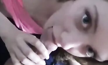POV: Insatiable Amateur Girl Takes a Big Cock