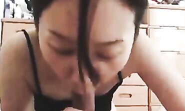 Japanese Cougar POV Blowjob