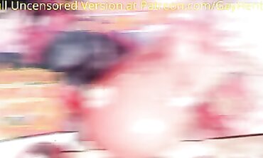 Deadpool Cosplay Anal Orgy with Monster Giant Cock