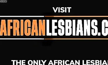 barely legal Ebony Lesbians Enjoy Hardcore Amateur Sex