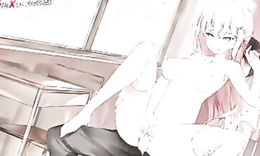 Uncensored Anime: College Beauty Takes a Big Cock
