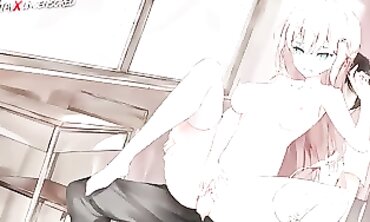 Uncensored Anime: College Beauty Takes a Big Cock