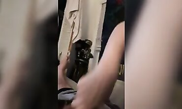 Amateur MILF Cucks Her Husband in Public Reality Scene