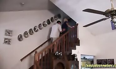 Ms Paris Rose Babysitter Threesome