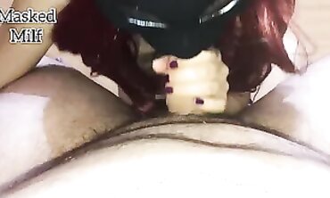 POV British MILF Deep Throat and Close-Up Dick Action