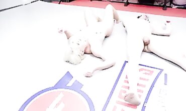 Helena Locke Wrestles Marcelo In A Barefoot Fetish Grappling Session