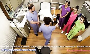 Teenie Patient Gets Checked By Her Steamy Doc