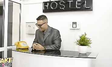 Nikki Fox: Faux Hostel Threesome with Two Big Dicks