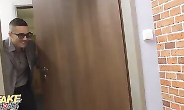 Nikki Fox Gets Plowed by Motel Manager and His Friend