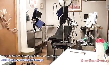 Latina College Girl Gets Secret Gyno Exam by Doctor