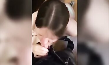 POV Blowjob From Submissive Bimbo