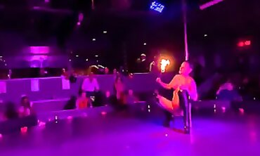 Sugar Baby's Tall Tattooed Striptease Spectacle