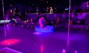Sugar Baby's Tall Tattooed Striptease Spectacle