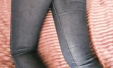My Extremely Tight Denim Jeans