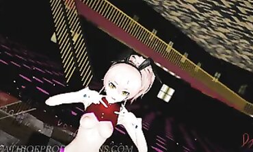 MMD R18: Maria Hwasa Solo Animation