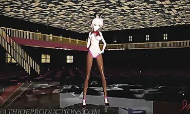 MMD R18: Maria Hwasa Solo Animation