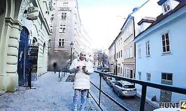 Hunter Interrupts Sightless Rendezvous and Fucks Hot Blonde