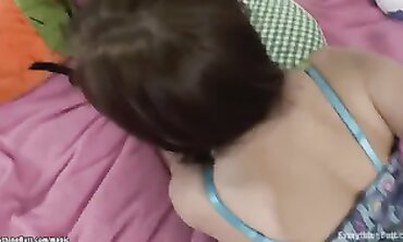 Milana Fox Enjoys Giant Anal Toy and Rimming