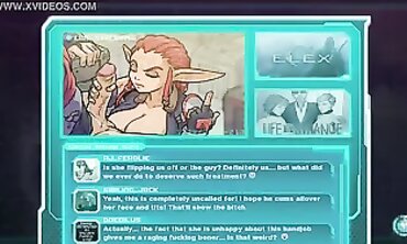 Akaburs Model Channel 34 Part 28: Ashelin's Intense Forearm Handjob