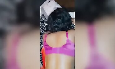 Ebony MILF Threesome: Rough Sex & Backshots While Watching