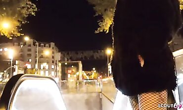 German Scout POV: Rough Hardcore Sex With Messy Rosy-Haired Latina Lilian