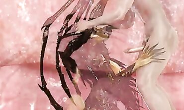 Starcraft Kerrigan Gets Creampied in 3D