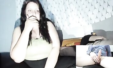 Breezy Gets Stroked While Her Husband Watches