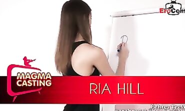 Echte Deutsche Jungfrau beim Anal-Casting