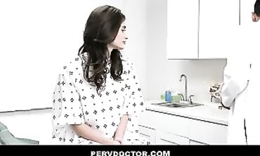 Unspoiled Mia Taylor Pays the Perverse Doctor with Her Snatch