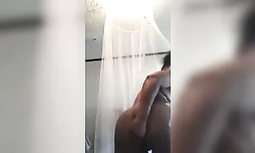 First Time Anal Plug: Ebony Beauty's Taut Ass