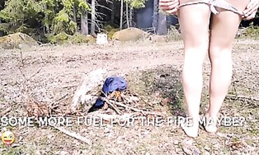 Caught Stripped in the Forest: Searing Clothes Teaser