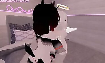 VRChat Gal Domination POV Handjob