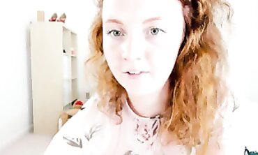 Haylee Love Drapes Out in Solo Webcam Session