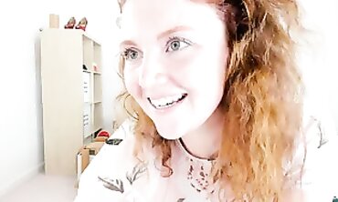 Haylee Love Drapes Out in Solo Webcam Session