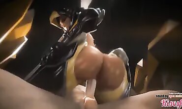 Finest Pharah Overwatch 3DPorn Parody Compilation