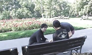 Injured Girl Spreads Legs for Step-Brother