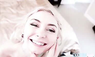 Petite Blonde Chloe Temple Gets Roughed Up By Her Neighbor