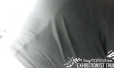 Busty BBW Exhibitionist Beauty Gets Nailed in Public Hardcore Sex