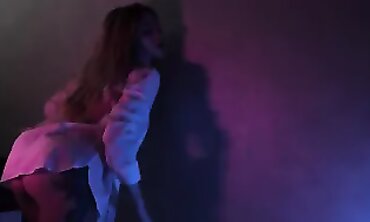 Blonde Beauty Licks Her Big Tits In Softcore Compilation