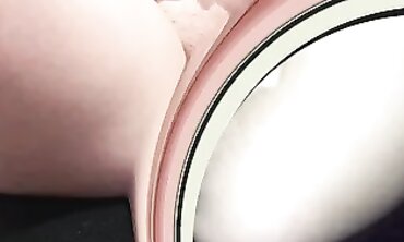 Erica SweetX Masturbates With A Toy In The Office