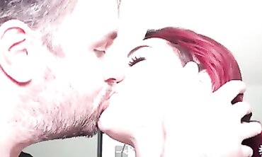 Ticklish Redhead Ginger Elle Gets Nibbled And Banged