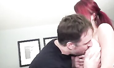 Ticklish Redhead Ginger Elle Gets Nibbled And Banged